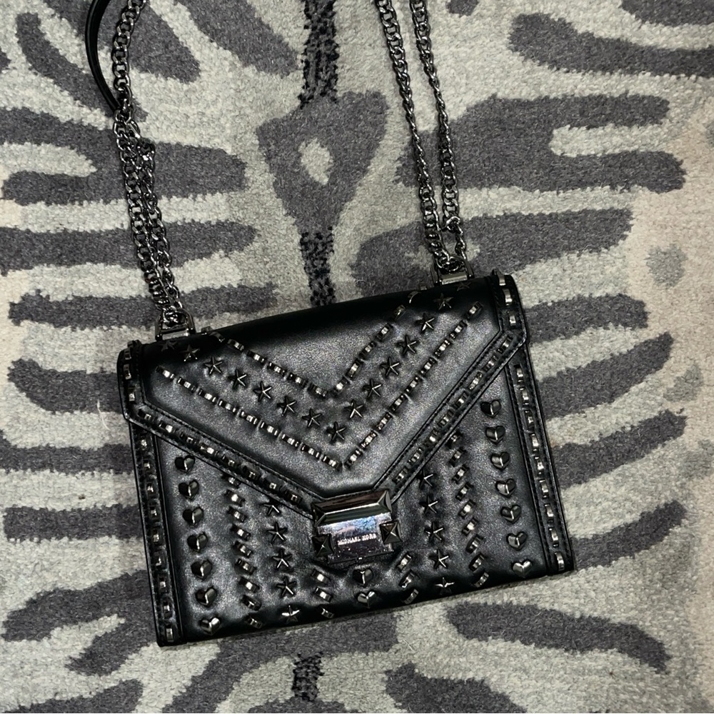 Michael Kors Black Whitney x Yang Mi Crossbody Bag